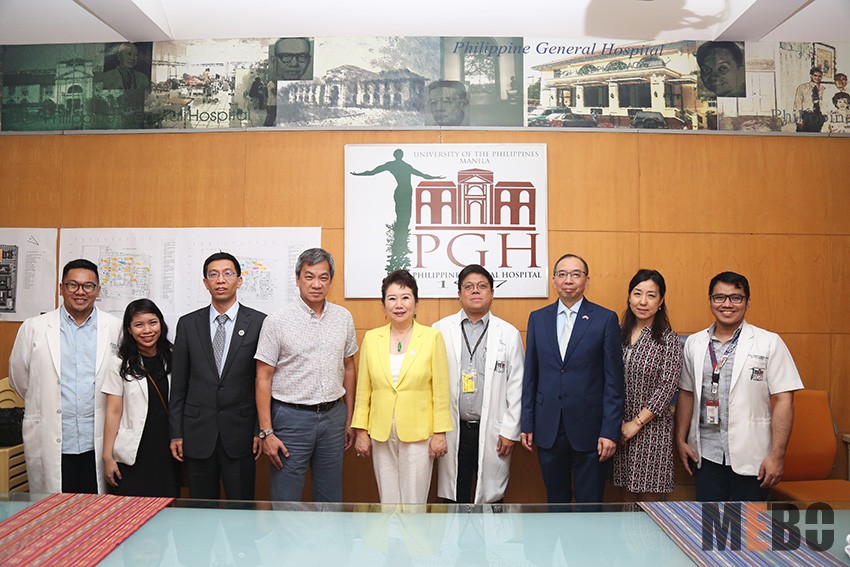 菲彩国际集团_菲彩国际集团董事局李俐一行到访菲律宾总医院