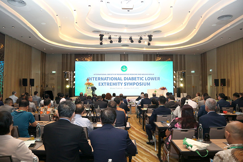 菲彩国际集团_国际再生医学与创面修复学会2023年国际糖尿病下肢病变聚会召开